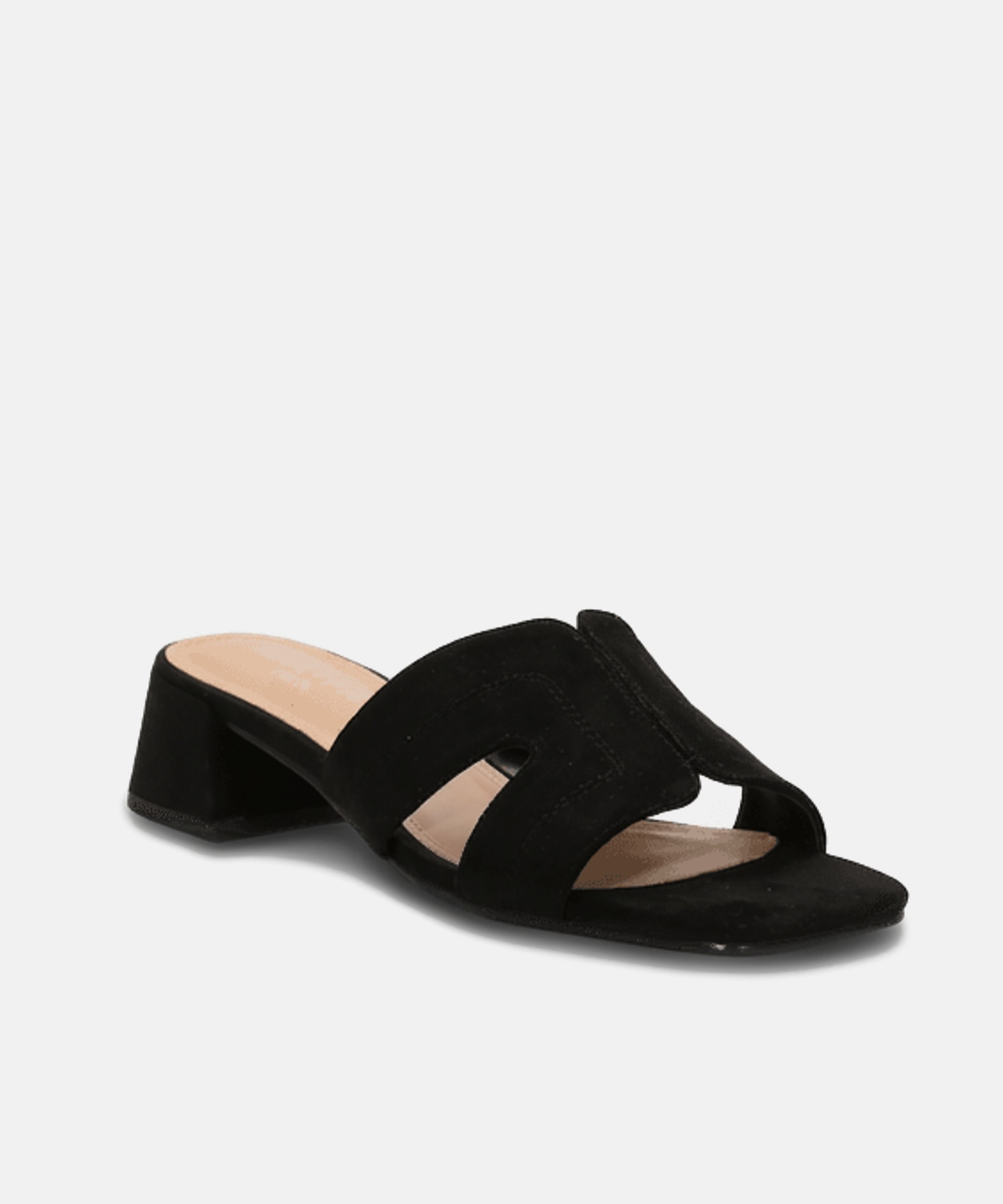 Sandalia mule tac&oacute;n bajo image number null